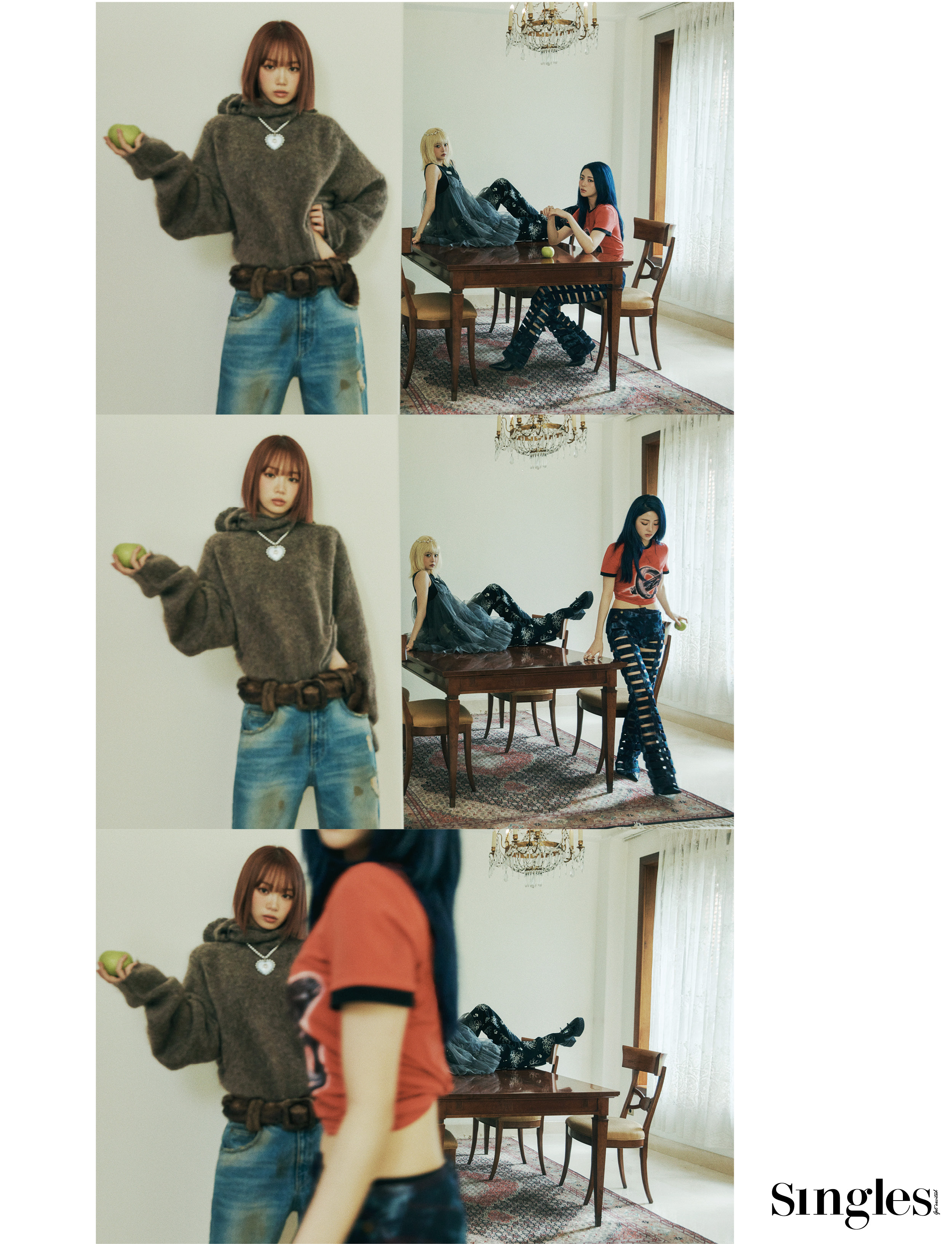 셀럽, 셀럽화보, 르세라핌 싱글즈 화보, 채원 싱글즈 화보, 크레이지, CRAZY